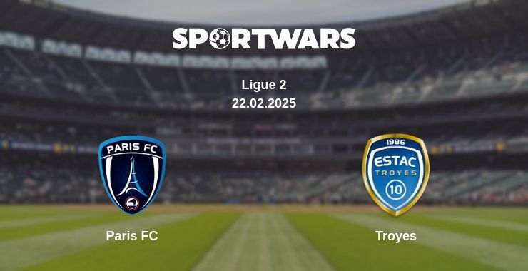 Paris FC — Troyes watch online broadcast, 22.02.2025