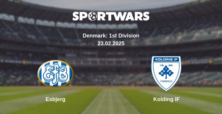 Esbjerg — Kolding IF watch online for free 23.02.2025