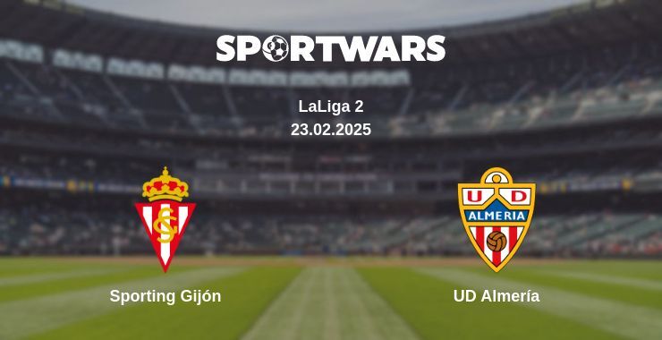 Sporting Gijón — UD Almería watch online for free 23.02.2025