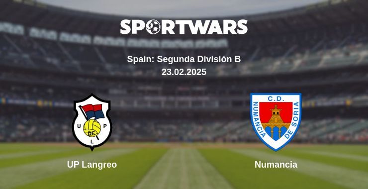 UP Langreo — Numancia watch online broadcast, 23.02.2025