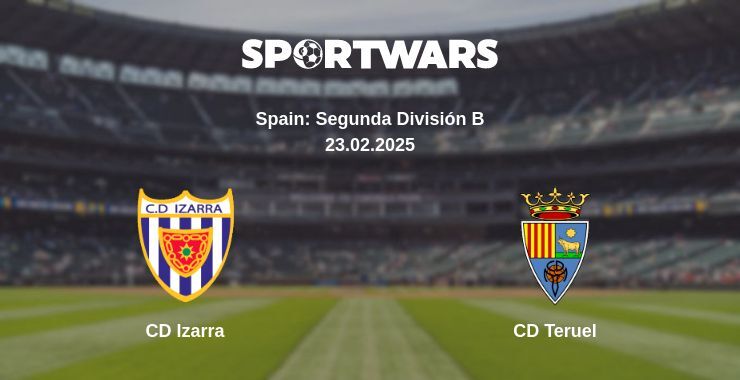 CD Izarra — CD Teruel watch online broadcast, 23.02.2025