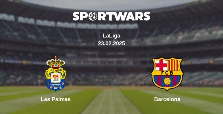 Las Palmas — Barcelona watch online broadcast, 23.02.2025