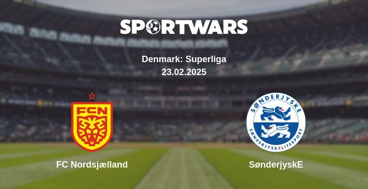 FC Nordsjælland — SønderjyskE watch online broadcast, 23.02.2025