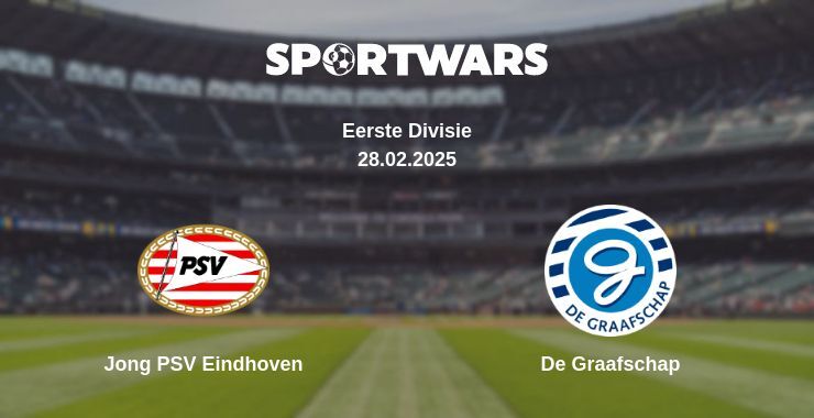 Jong PSV Eindhoven — De Graafschap watch online broadcast, 28.02.2025