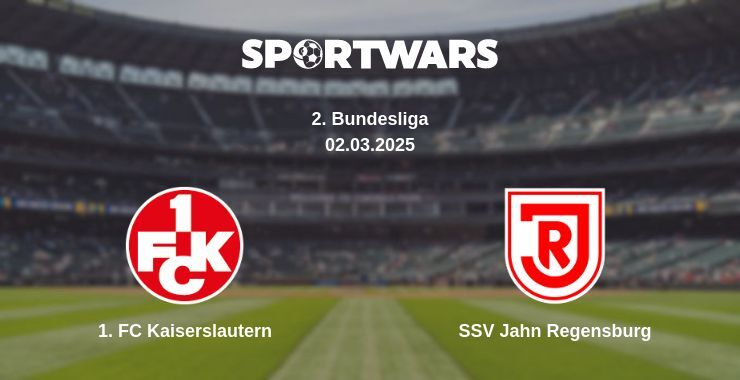 1. FC Kaiserslautern — SSV Jahn Regensburg watch online broadcast, 02.03.2025