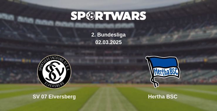 SV 07 Elversberg — Hertha BSC watch online broadcast, 02.03.2025