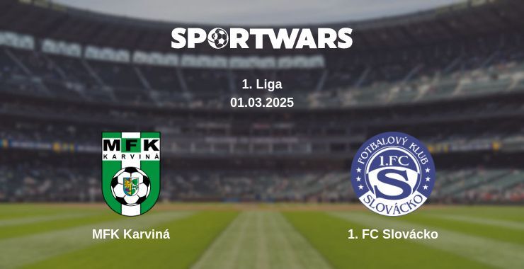 MFK Karviná — 1. FC Slovácko watch online broadcast, 01.03.2025