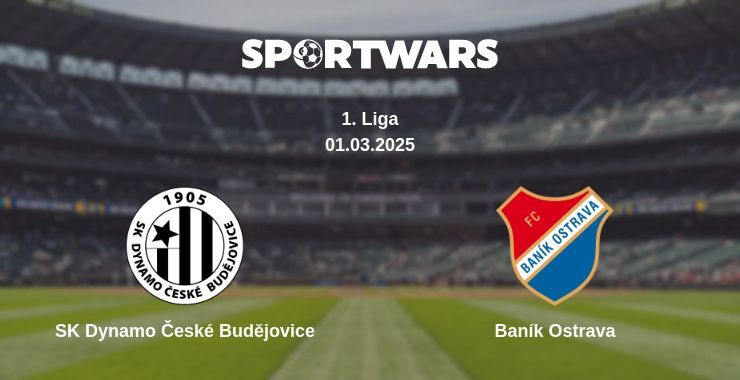 SK Dynamo České Budějovice — Baník Ostrava watch online broadcast, 01.03.2025