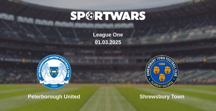 Peterborough United — Shrewsbury Town watch online for free 01.03.2025