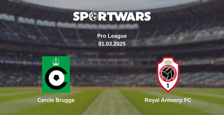 Cercle Brugge — Royal Antwerp FC watch online broadcast, 01.03.2025