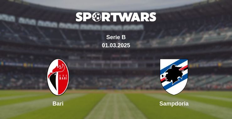 Bari — Sampdoria watch online for free 01.03.2025