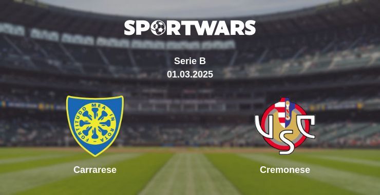 Carrarese — Cremonese watch online for free 01.03.2025