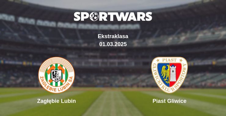 Zagłębie Lubin — Piast Gliwice watch online broadcast, 01.03.2025