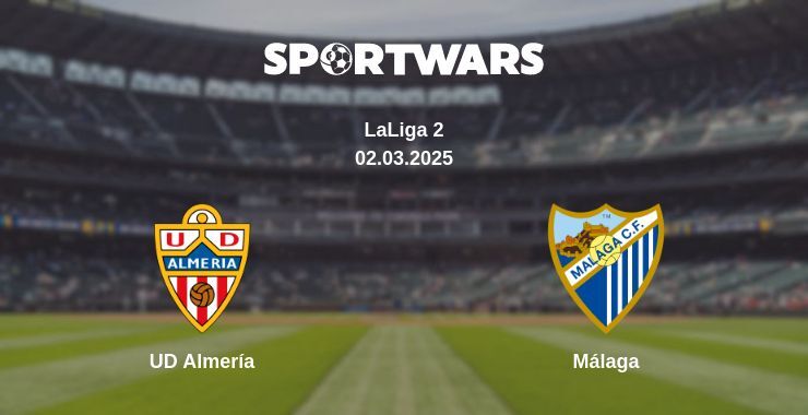 UD Almería — Málaga watch online broadcast, 02.03.2025