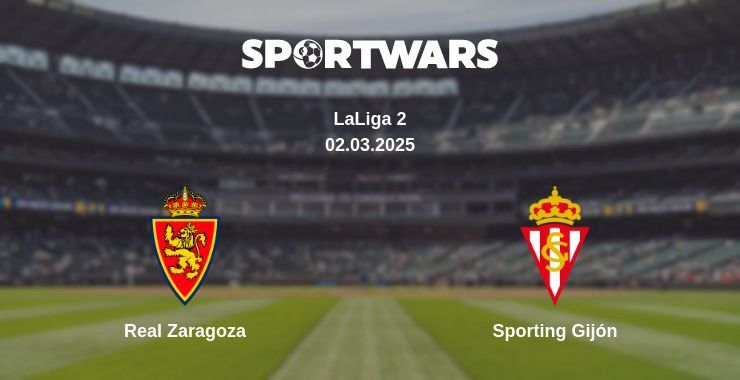 Real Zaragoza — Sporting Gijón watch online broadcast, 02.03.2025