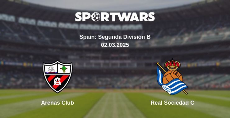 Arenas Club — Real Sociedad C watch online for free 02.03.2025