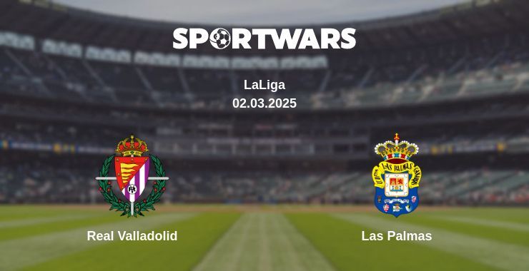 Real Valladolid — Las Palmas watch online broadcast, 02.03.2025