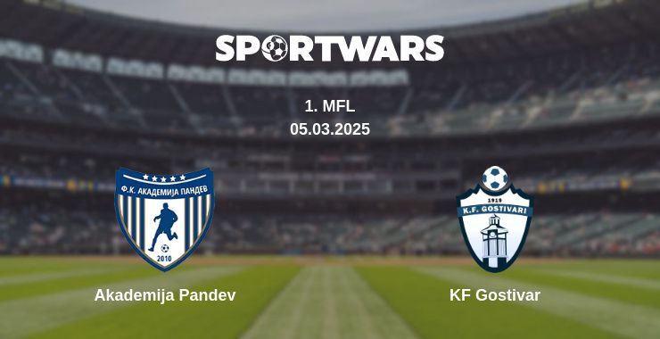 Akademija Pandev — KF Gostivar watch online broadcast, 05.03.2025