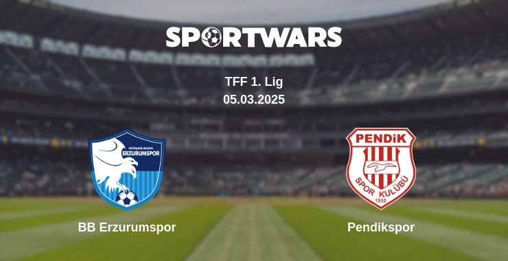 BB Erzurumspor — Pendikspor watch online broadcast, 05.03.2025