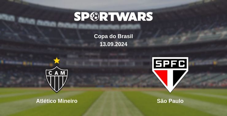 Result of the Atlético Mineiro — São Paulo match, 13.09.2024