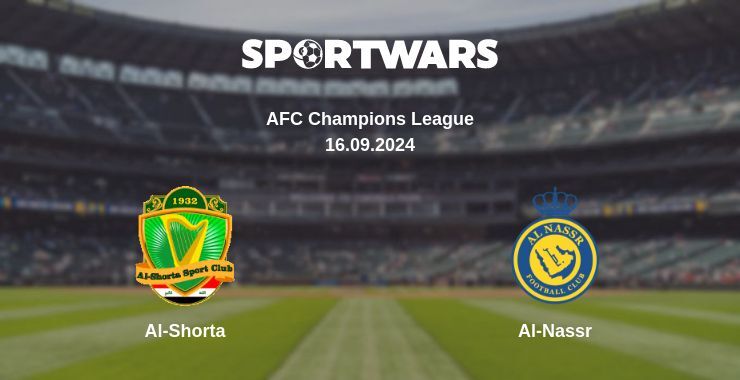 Al-Shorta — Al-Nassr watch online for free 16.09.2024