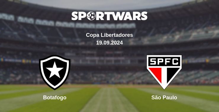 Result of the Botafogo — São Paulo match, 19.09.2024