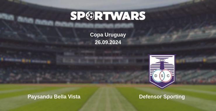 Result of the Paysandu Bella Vista — Defensor Sporting match, 26.09.2024