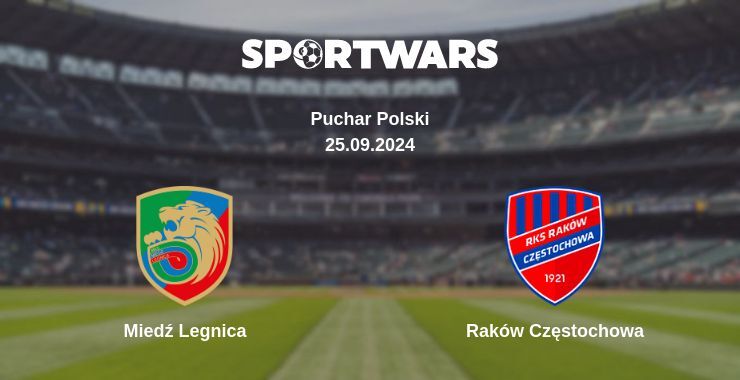 Miedź Legnica — Raków Częstochowa, where to watch online broadcast