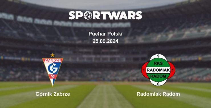 Górnik Zabrze — Radomiak Radom, where to watch online broadcast