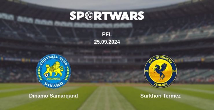 Dinamo Samarqand — Surkhon Termez watch online for free 26.09.2024