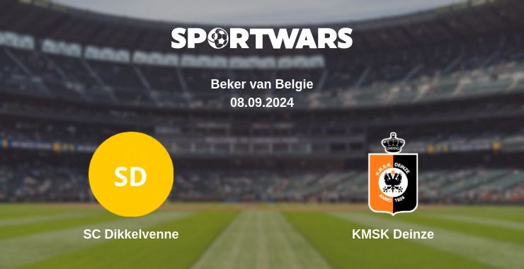 SC Dikkelvenne — KMSK Deinze watch online for free 08.09.2024