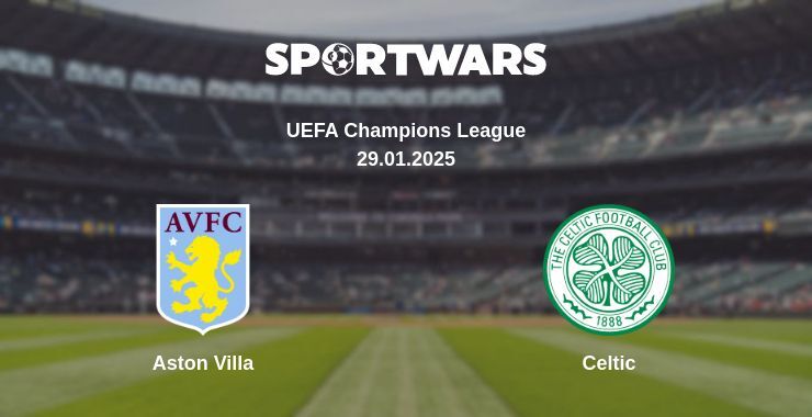 Aston Villa — Celtic watch online for free 29.01.2025