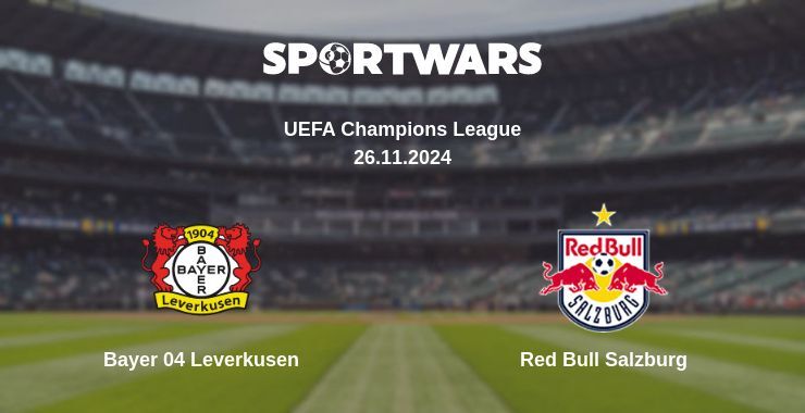 Bayer 04 Leverkusen — Red Bull Salzburg watch online for free 26.11.2024