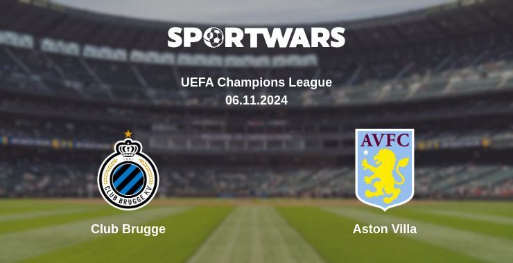 Result of the Club Brugge — Aston Villa match, 06.11.2024