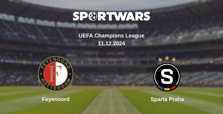 Feyenoord — Sparta Praha watch online for free 11.12.2024