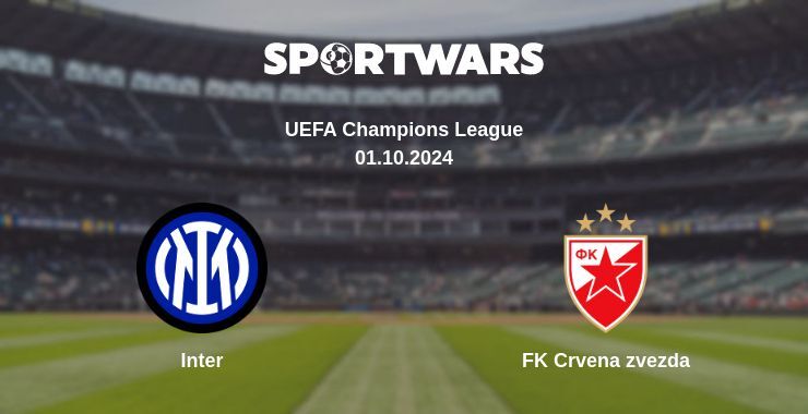 Inter — FK Crvena zvezda watch online for free 01.10.2024