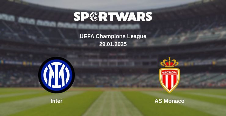 Inter — AS Monaco watch online broadcast, 29.01.2025