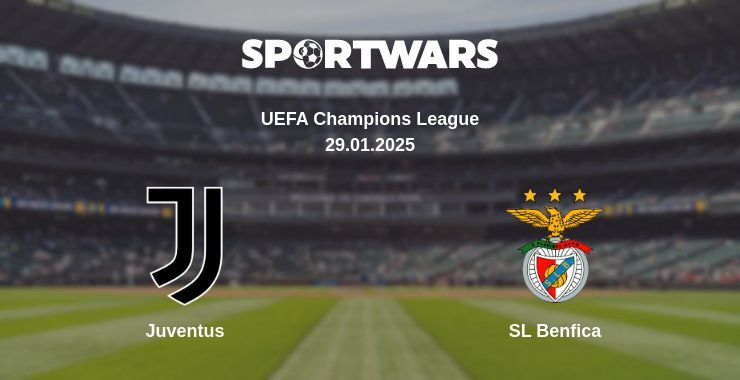 Juventus — SL Benfica watch online for free 29.01.2025