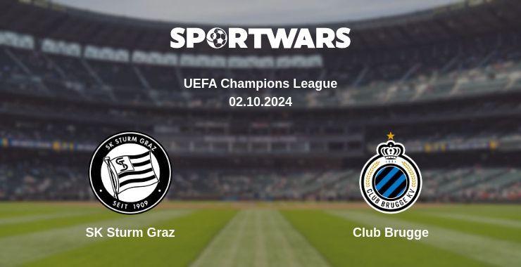 SK Sturm Graz — Club Brugge, where to watch online broadcast