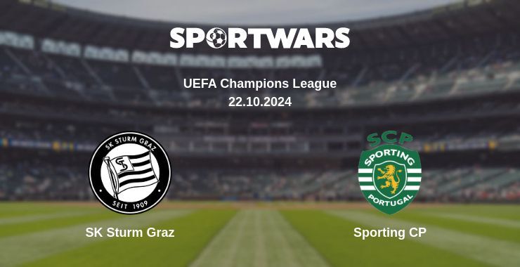 SK Sturm Graz — Sporting CP watch online for free 22.10.2024