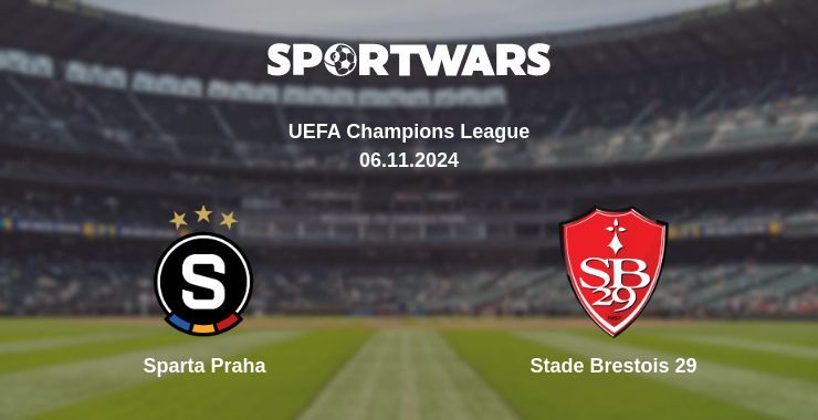 Sparta Praha — Stade Brestois 29 watch online for free 06.11.2024