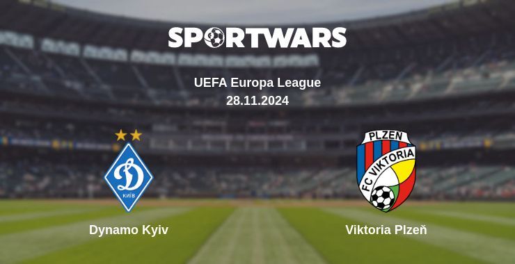 Dynamo Kyiv — Viktoria Plzeň watch online for free 28.11.2024