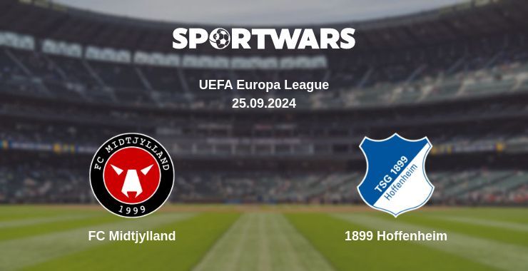 FC Midtjylland — 1899 Hoffenheim, where to watch online broadcast