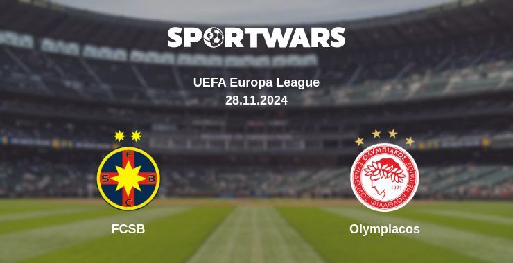 FCSB — Olympiacos watch online for free 28.11.2024