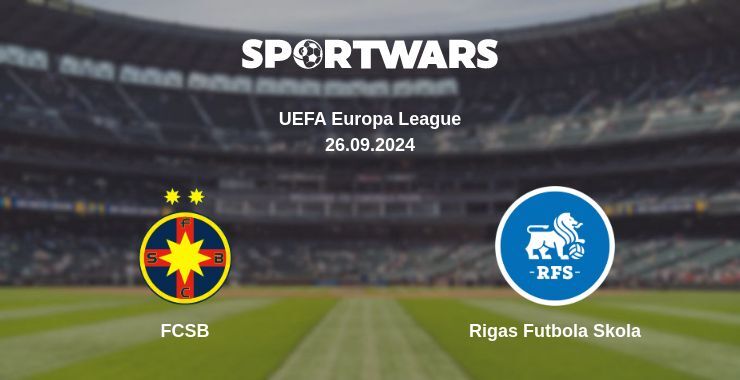 FCSB — Rigas Futbola Skola, where to watch online broadcast