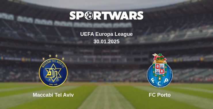 Maccabi Tel Aviv — FC Porto watch online broadcast, 30.01.2025