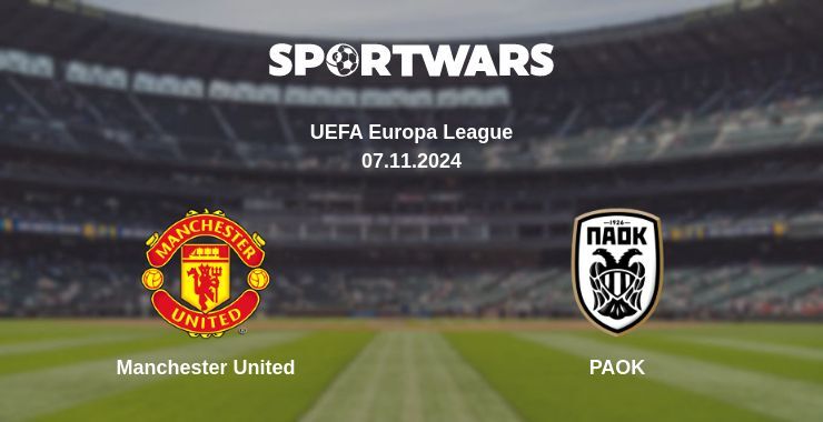 Manchester United — PAOK watch online for free 07.11.2024