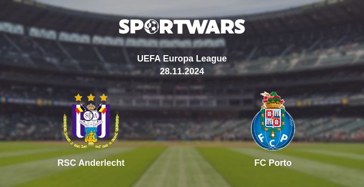 RSC Anderlecht — FC Porto watch online for free 28.11.2024