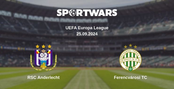 RSC Anderlecht — Ferencvárosi TC, where to watch online broadcast