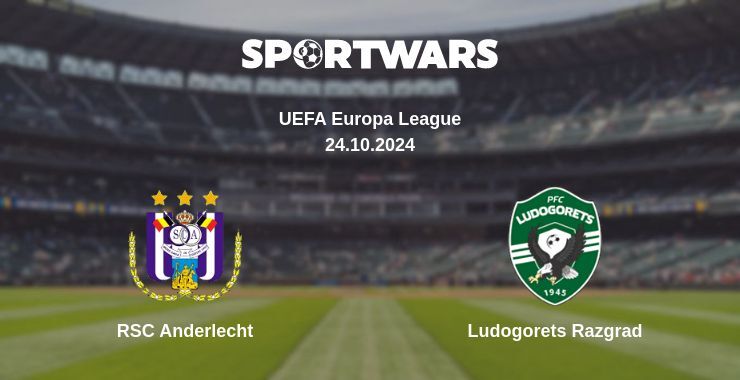 RSC Anderlecht — Ludogorets Razgrad watch online for free 24.10.2024